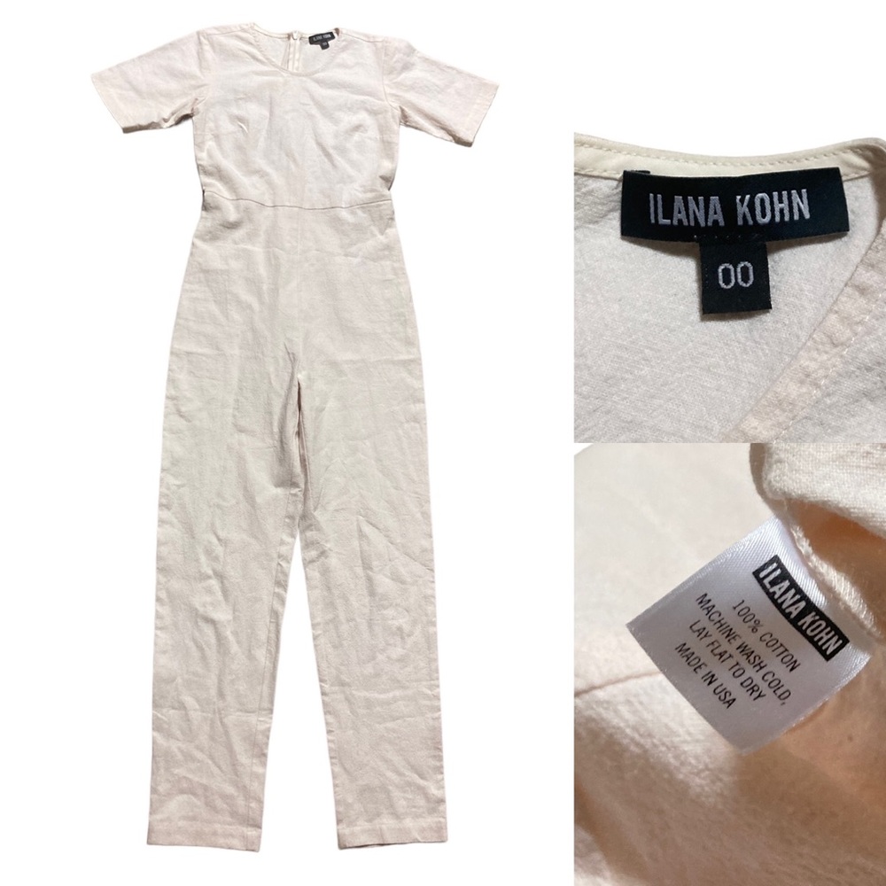 Ilana Kohn Cream Jumpsuit